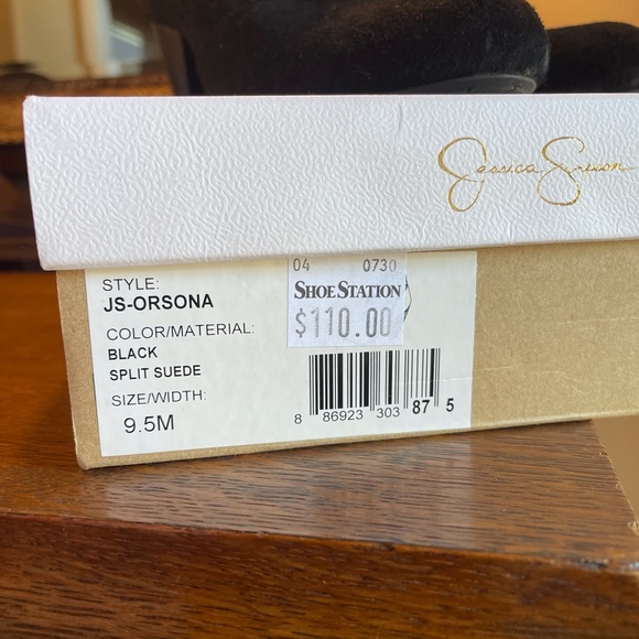 EUC Black booties Jessica Simpson * size 9.5 - Picture 3 of 4